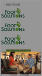 Mobile Screenshot of footsolutions.ca